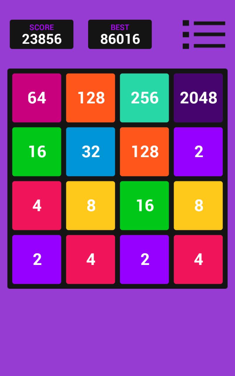 Новый игра 2048