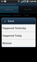 Days Since Lists screenshot 1