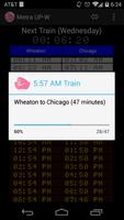 Schedule for Metra UP-W syot layar 1