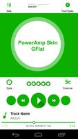 PowerAmp Skin GFlat poster