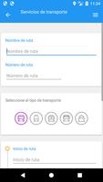 Servicios de transporte screenshot 2
