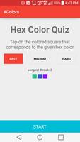 #Colors: Hex Color Quiz capture d'écran 1