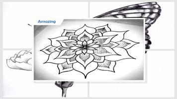 Drawing Flower Sketches Step by Step اسکرین شاٹ 3