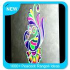 ikon 1000+ Peacock Rangoli Ideas