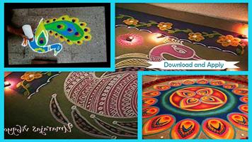 1000+ Peacock Rangoli Ideas পোস্টার