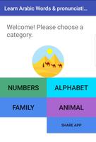Learn Arabic: Pronunciation of Words and Letters syot layar 2