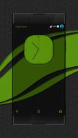 Material Abstraction dark Xperia™ theme imagem de tela 2