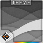 Charcoal Grey Xperia™ theme 圖標