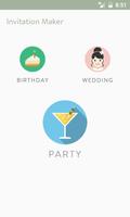 Party Invitation Maker تصوير الشاشة 2