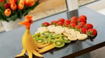 Fruits carving trends پوسٹر