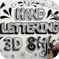 HAND LETTERING 3D FOR BEGINNER APK download