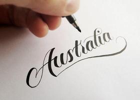 Poster HAND LETTERING 3D FOR BEGINNER