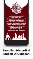 برنامه‌نما Kata Ucapan Selamat Hari Raya Idul Fitri 2018 عکس از صفحه