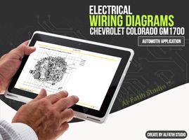 Poster Wiring Diagram Chevrolet Colorado GM1700