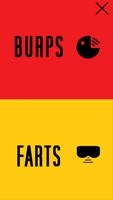 Burps and farts Plakat