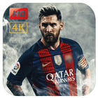 Messi Wallpapers HD 4K icône