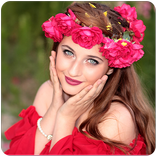 تعديل الصور و إضافة تاج من الورد 🌷