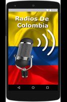 Radios de colombia Affiche