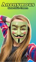 Anonymous Mask Photo Camera Affiche