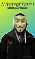 Anonymous Mask Photo Camera imagem de tela 2