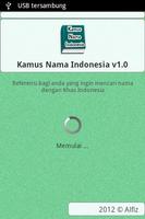 Kamus Nama Indonesia Affiche