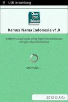 Kamus Nama Indonesia poster