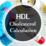 HDL cholesterol calculation أيقونة