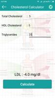 LDL Cholesterol Calculator स्क्रीनशॉट 1
