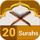 Last 20 Surahs of Holy Quran icono