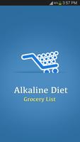 Alkaline Diet Grocery List poster