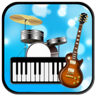 Band:Piano,Guitarra,Bateria ícone