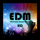 EDM Electronic Dance Music HD-icoon