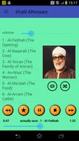 The Holy Quran mp3 (Voice Khalil Alhoussary)no ads Affiche