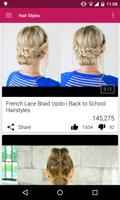 Easy Hair Styles الملصق