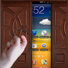 Icona Wooden Knock Door Lock Screen