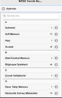 KPSS Tercih Robotu - DPB Ekran Görüntüsü 2