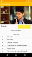 Courses playlist Screenshot 2