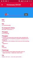 Dictionary English-Offline capture d'écran 1