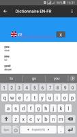 Dictionary English-French 海報