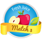 Fresh Juice Match 3 icône