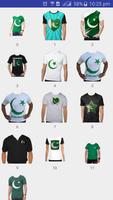 Pakistan Flage Shirts Plakat