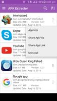 1 Schermata APK Extractor and Apps Backup