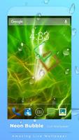 Neon Bubble Live Wallpaper скриншот 2