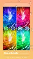 Neon Bubble Live Wallpaper ภาพหน้าจอ 3