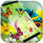 Butterfly Free Live Wallpaper icône