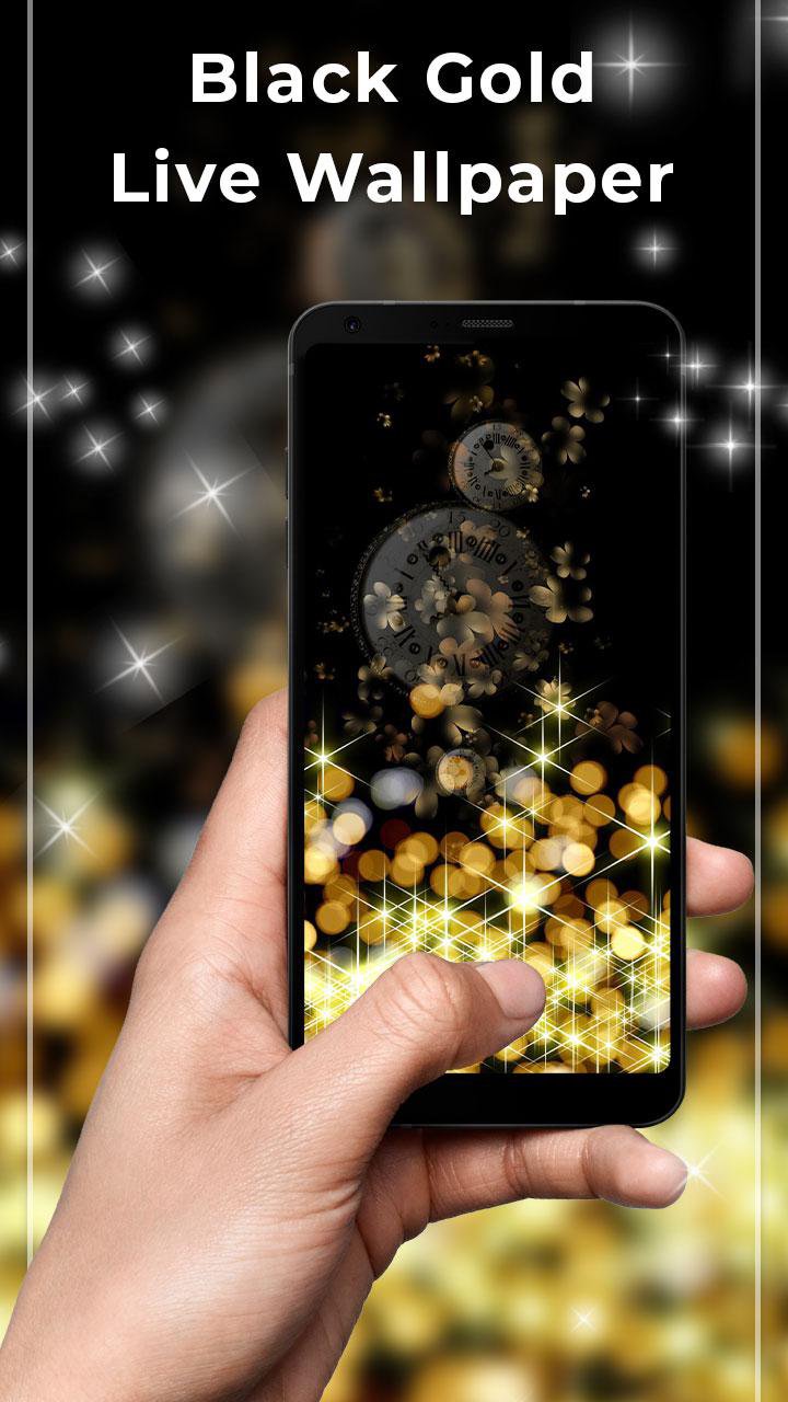 Black gold Free live wallpaper APK for Android Download