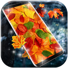 Autumn Maple Free live wallpaper HD icône