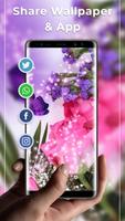 3 Schermata Frozen snow rose Free live wallpaper