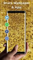 Golden Luxury Diamond Free live wallpaper capture d'écran 3