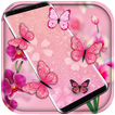 Pink Butterfly Free live wallpaper